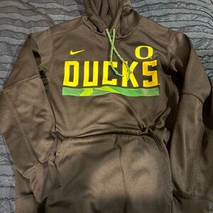 Nike Oregon Duck Black Dri-FIT Hoodie